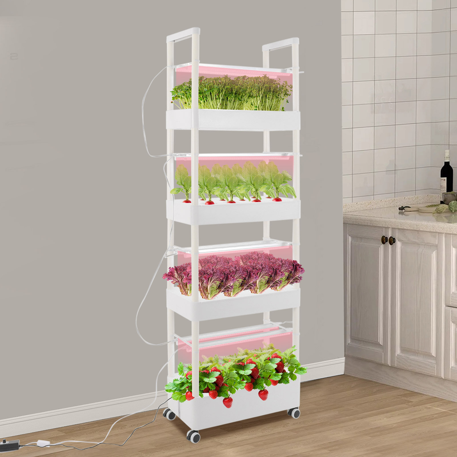 4-Layer+56-Hole+Hydroponic+
